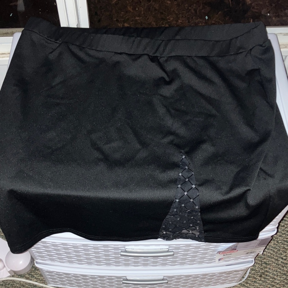 SHEIN Black Elegant Skirt